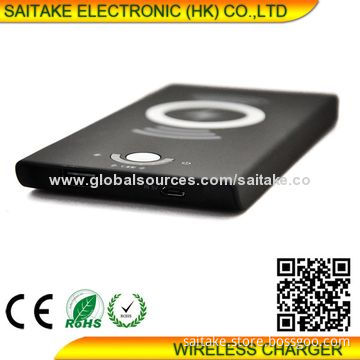 QI wireless power bank, Li-poly battery, 4,000mAh for iPhone, Samsung, smartphone, best quality